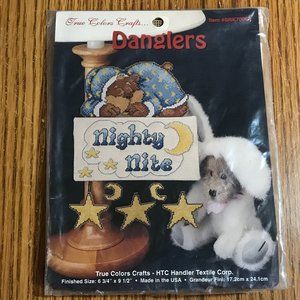 Nighty Nite Dangler needlepoint kit New